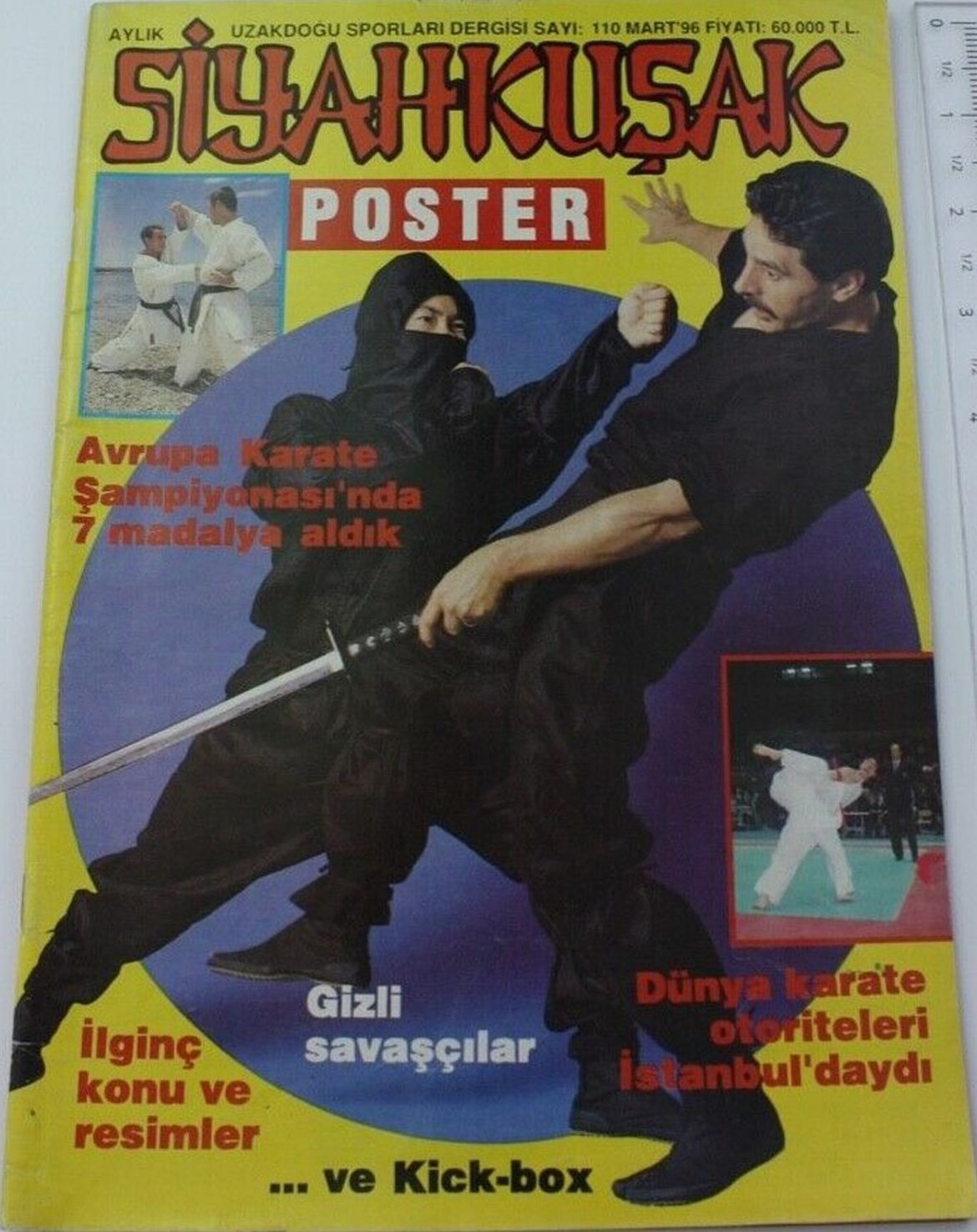 SUPER SIYAHKUSAK magazine side cover Issue 110   