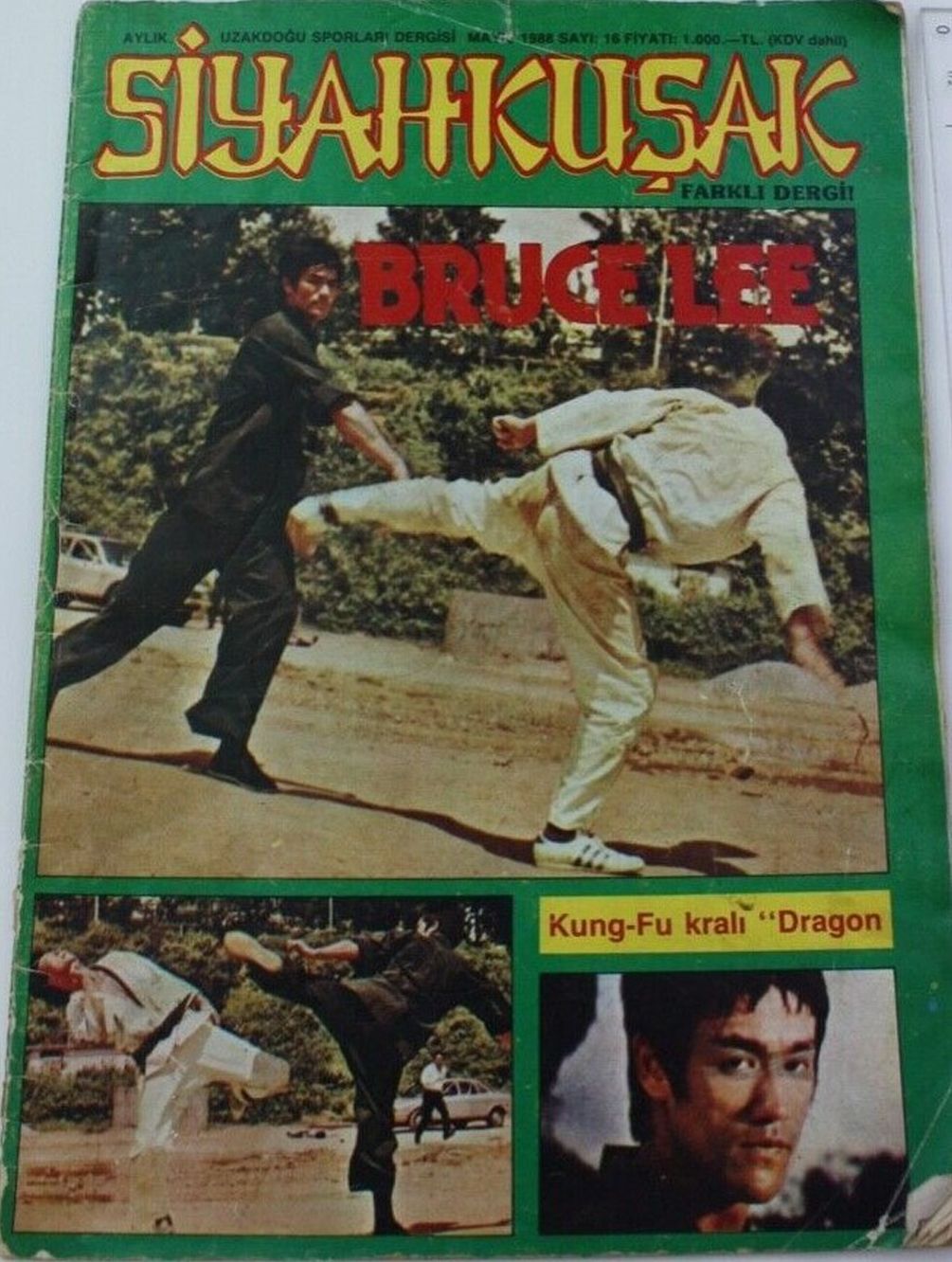 SUPER SIYAHKUSAK magazine side cover Issue 16   