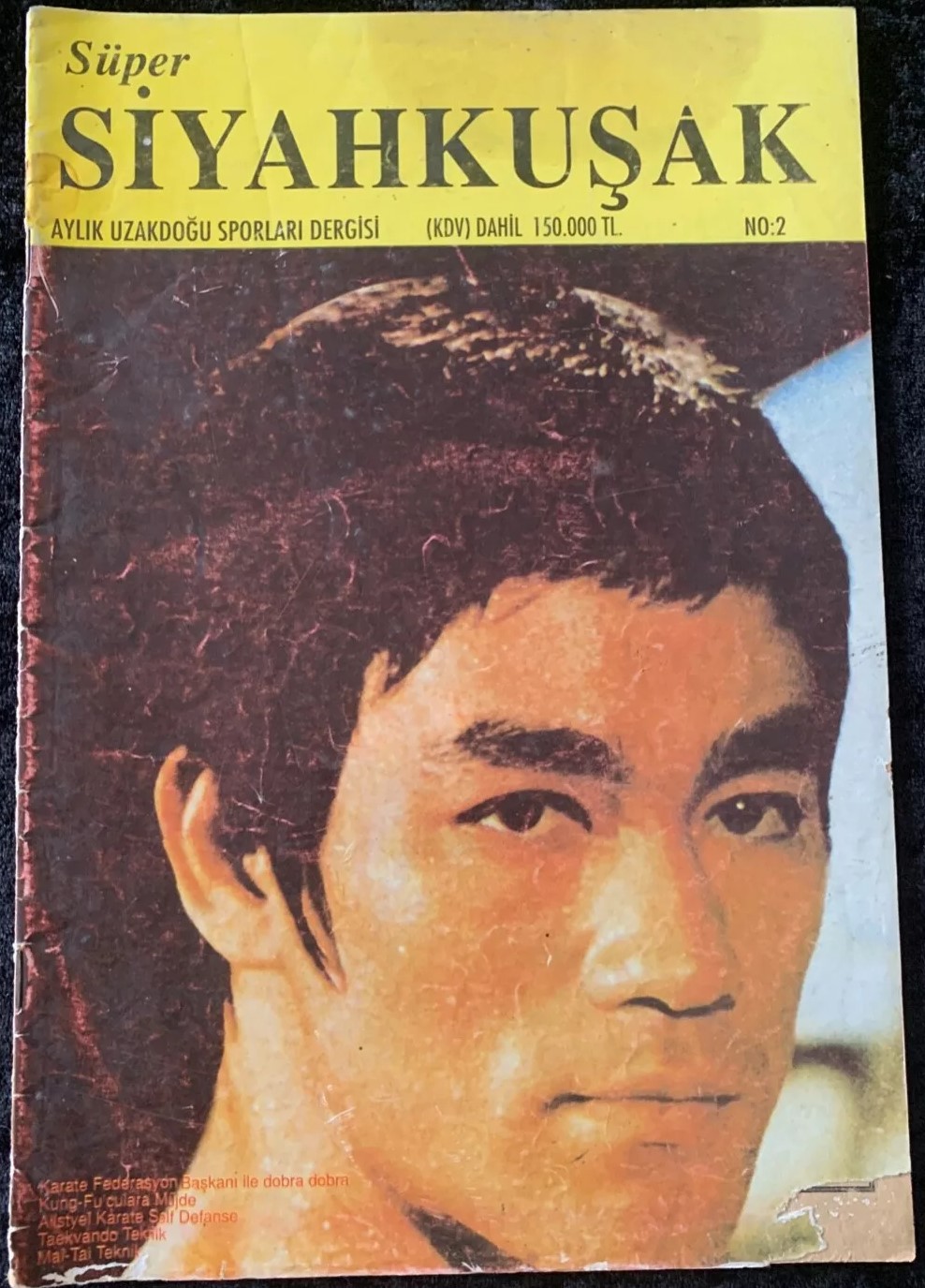 SUPER SIYAHKUSAK magazine side cover Issue 2   