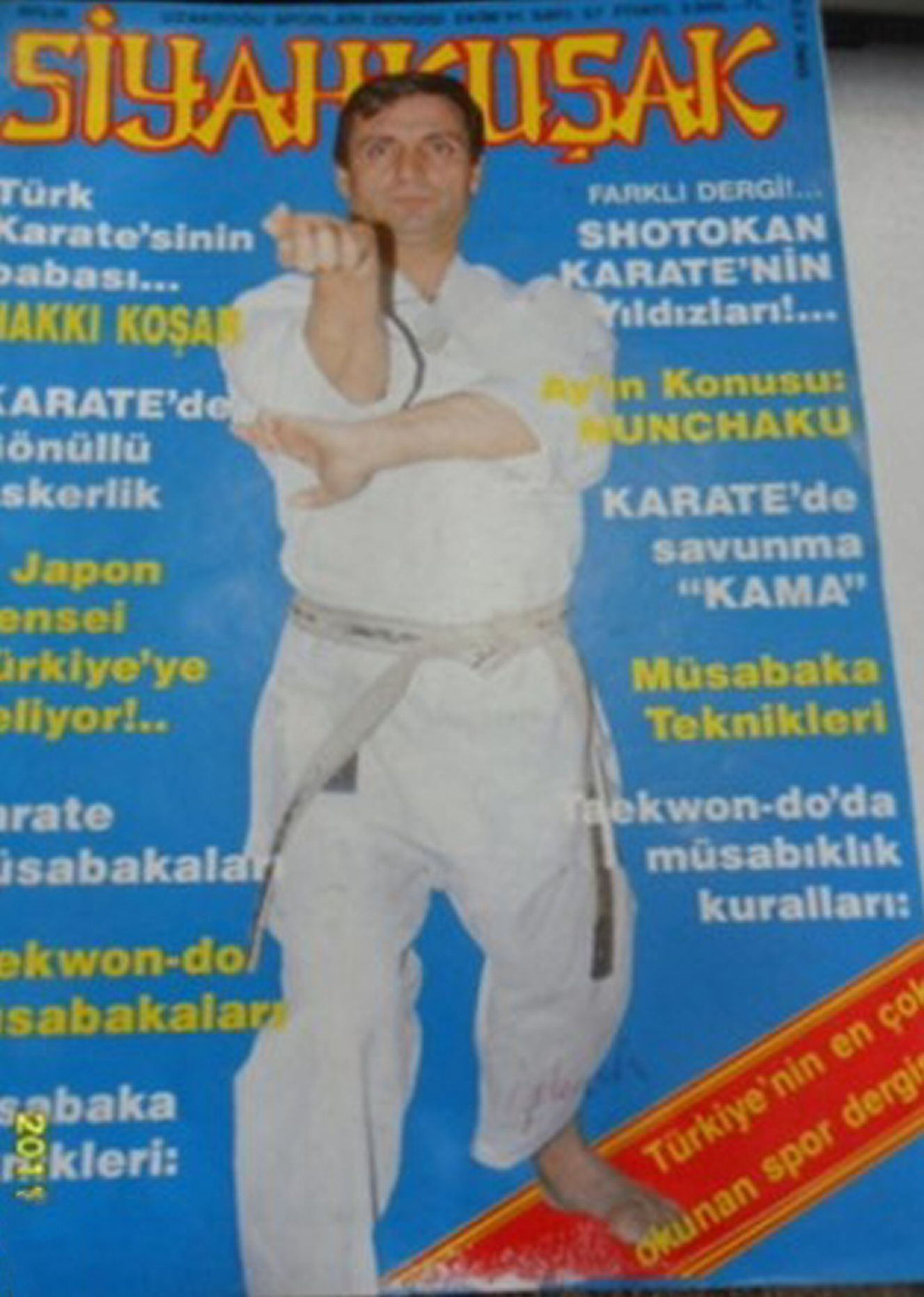 SUPER SIYAHKUSAK magazine side cover Issue 57   1991