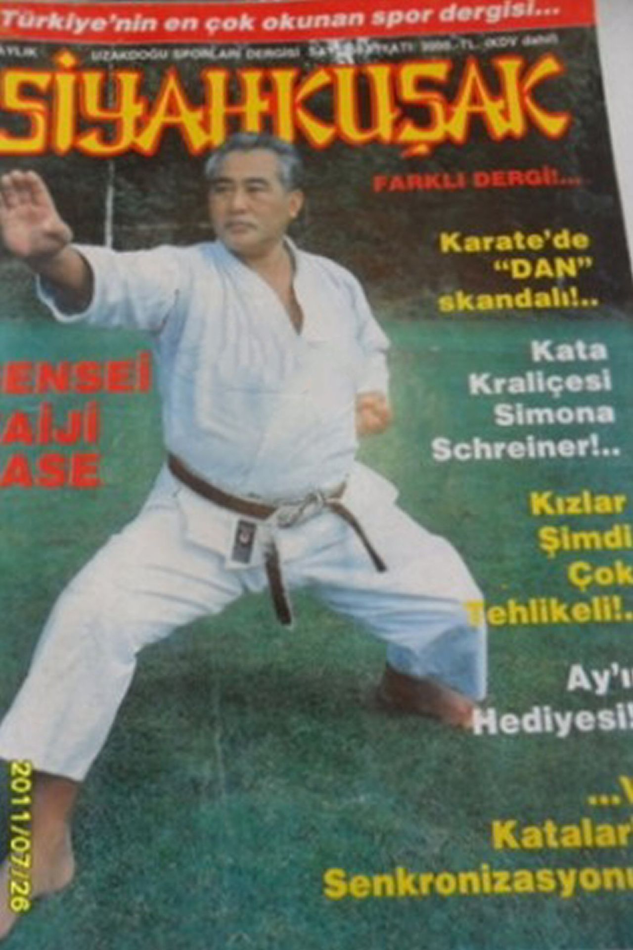 SUPER SIYAHKUSAK magazine side cover Issue 58   1991