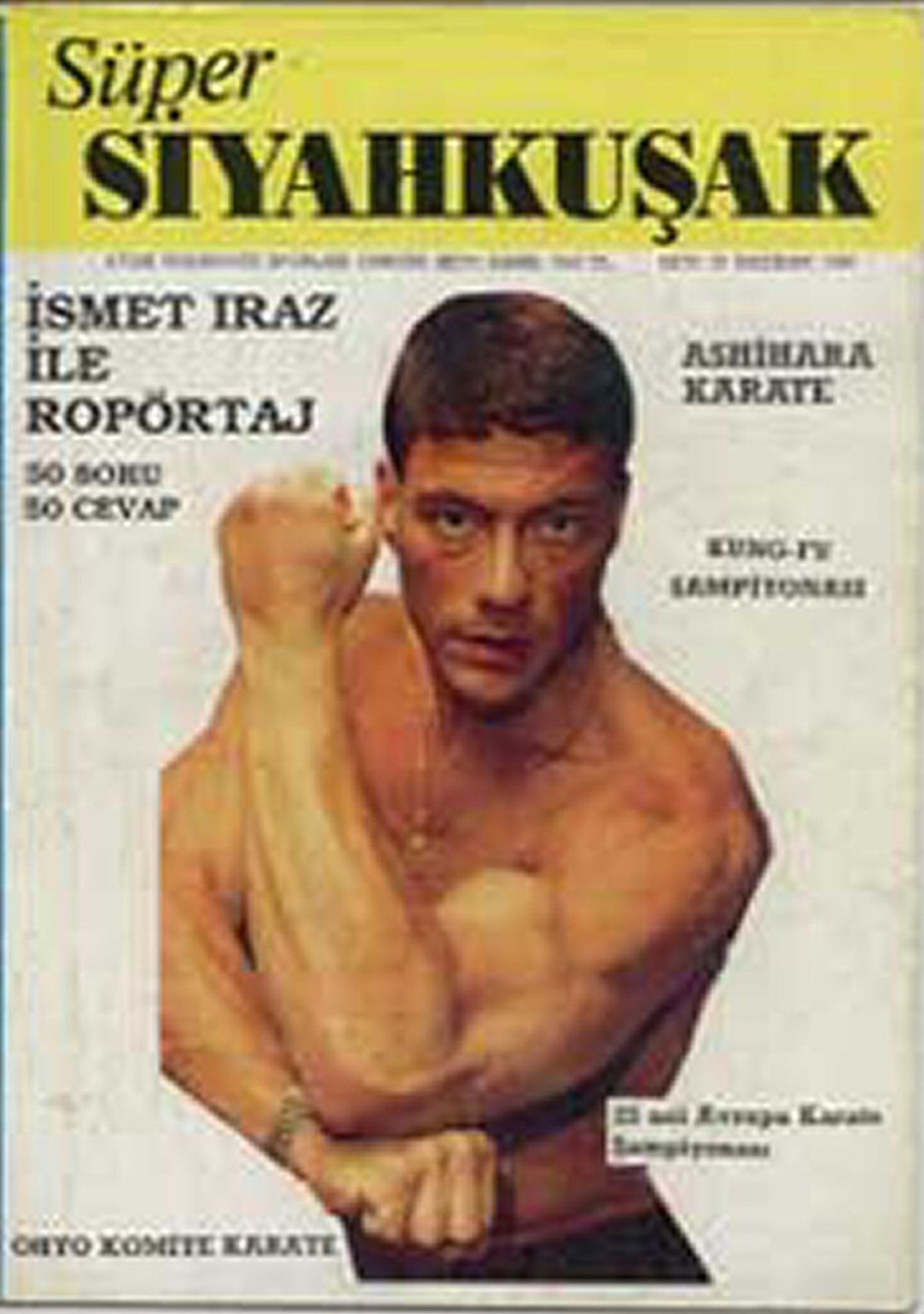 SUPER SIYAHKUSAK magazine side cover Issue 89  June 1994