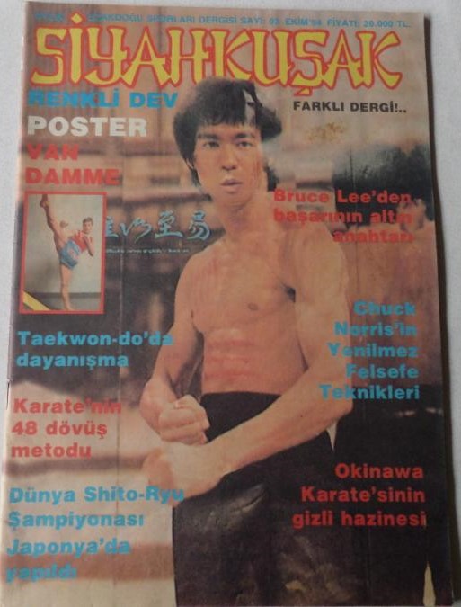 SUPER SIYAHKUSAK magazine side cover Issue 93  October 1994
