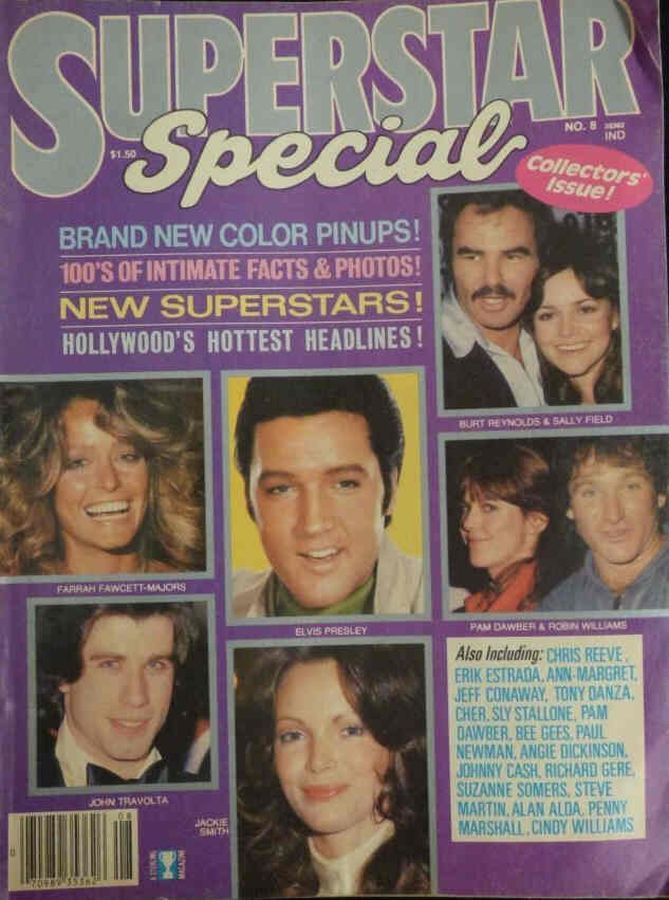 SUPERSTAR magazine side cover Issue 8   1979