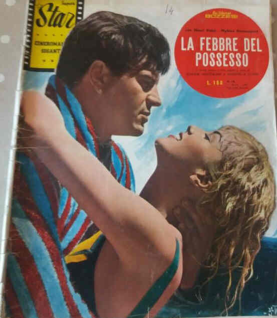 SUPER STAR CINEROMANZO GIGANTE magazine side cover Issue 78  March 1961