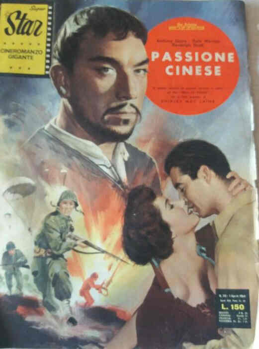 SUPER STAR CINEROMANZO GIGANTE magazine side cover Issue 115  April 1964