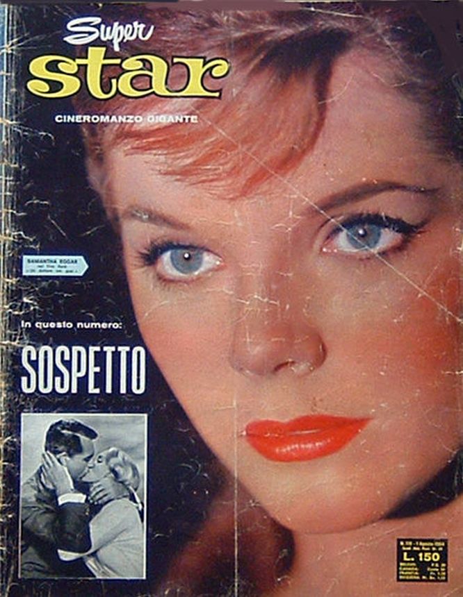 SUPER STAR CINEROMANZO GIGANTE magazine side cover Issue 119  August 1964