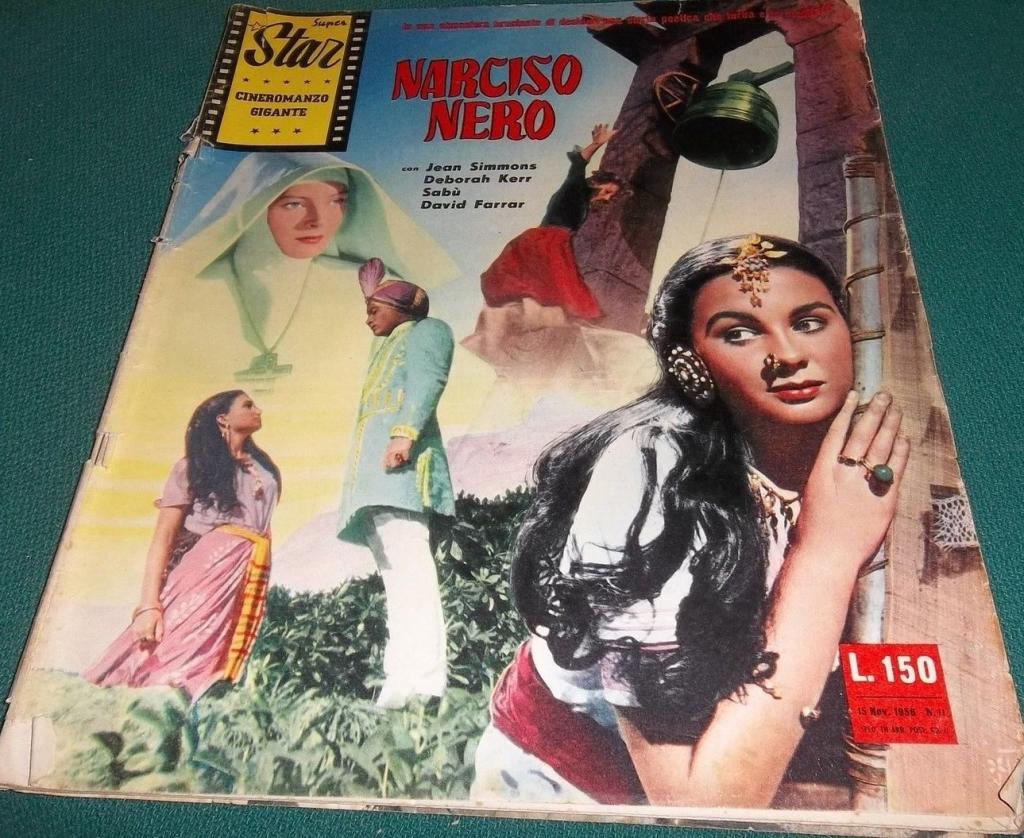 SUPER STAR CINEROMANZO GIGANTE magazine side cover Issue 11 15 November 1956