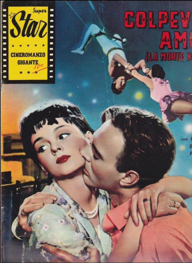 SUPER STAR CINEROMANZO GIGANTE magazine side cover Issue 27 October 1957