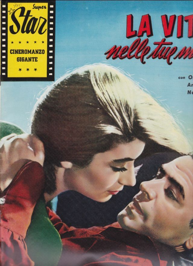 SUPER STAR CINEROMANZO GIGANTE magazine side cover Issue 28 October 1957