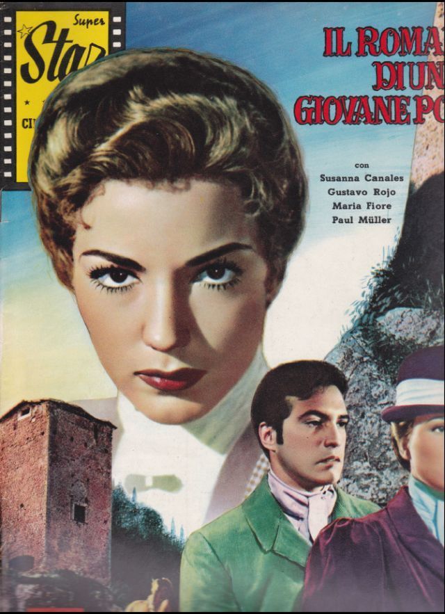 SUPER STAR CINEROMANZO GIGANTE magazine side cover Issue 47 August 1958