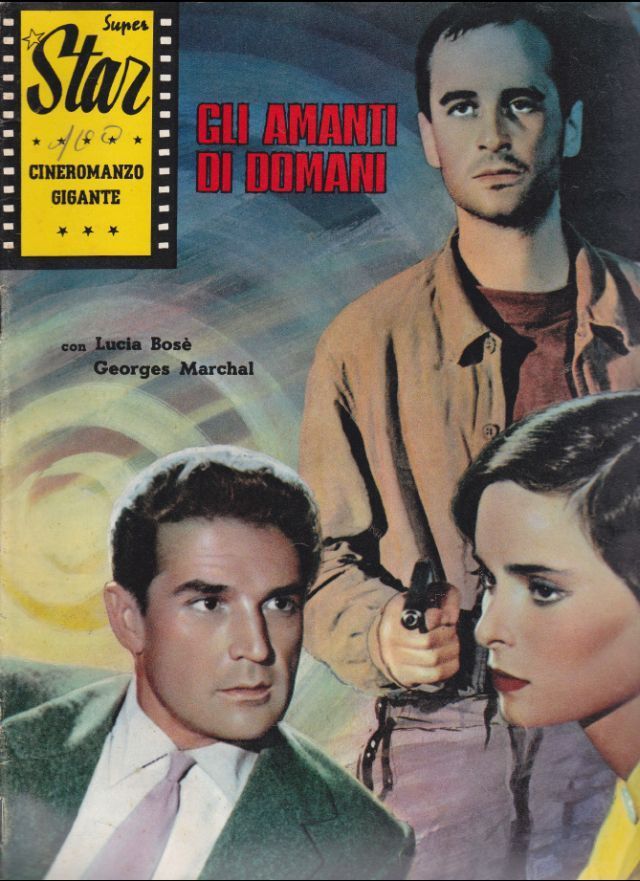 SUPER STAR CINEROMANZO GIGANTE magazine side cover Issue 49 October 1958