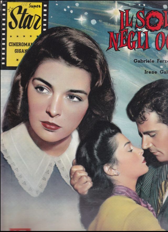 SUPER STAR CINEROMANZO GIGANTE magazine side cover Issue 52 January 1959