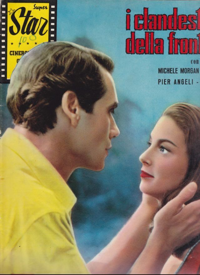 SUPER STAR CINEROMANZO GIGANTE magazine side cover Issue 53 February 1959