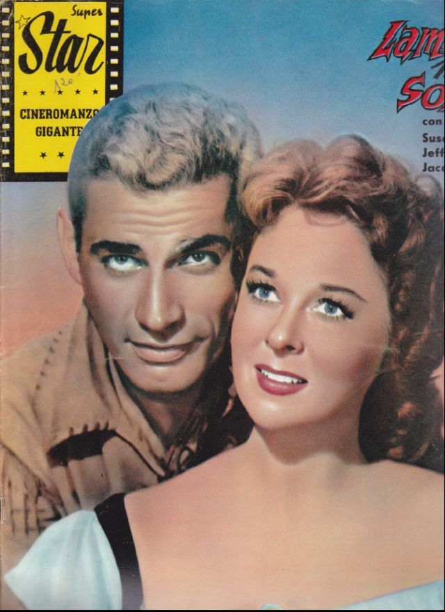SUPER STAR CINEROMANZO GIGANTE magazine side cover Issue 66 March 1960