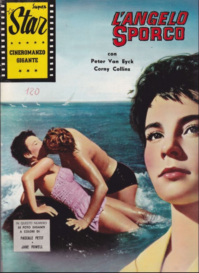 SUPER STAR CINEROMANZO GIGANTE magazine side cover Issue 70 July 1960