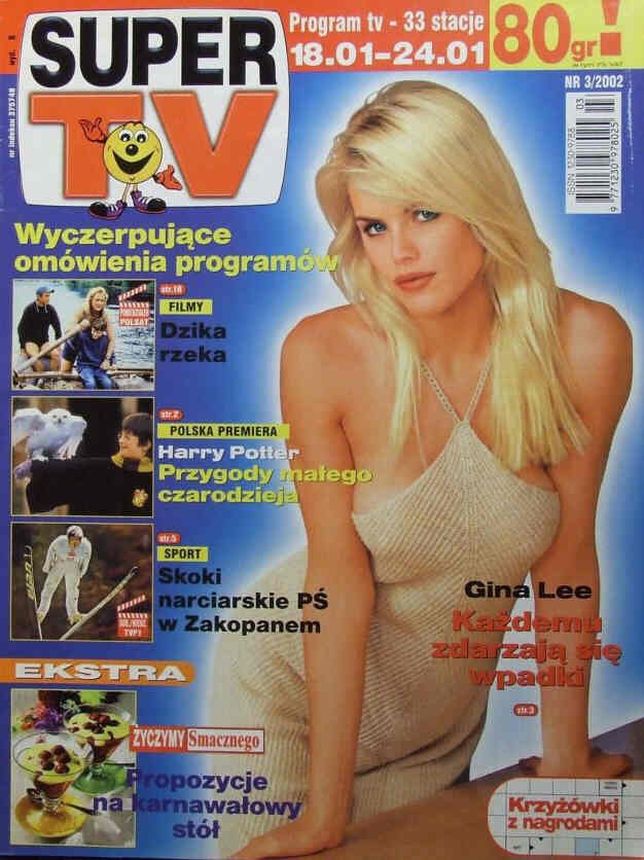 SUPER TV magazine side cover Issue 3 18 January 2002