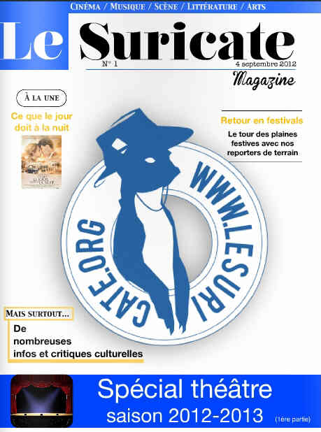 SURICATE | LE magazine side cover Issue 1 4 September 2012