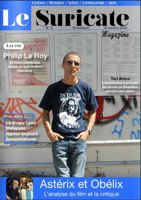 SURICATE | LE magazine side cover Issue 4 16 October 2012
