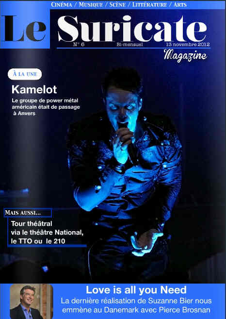 SURICATE | LE magazine side cover Issue 6 13 November 2012