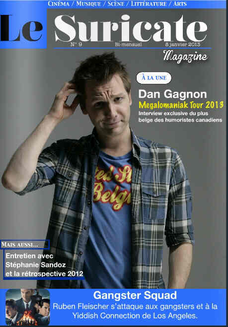 SURICATE | LE magazine side cover Issue 9 8 January 2013