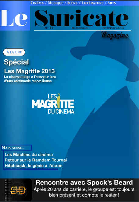 SURICATE | LE magazine side cover Issue 11 5 February 2013