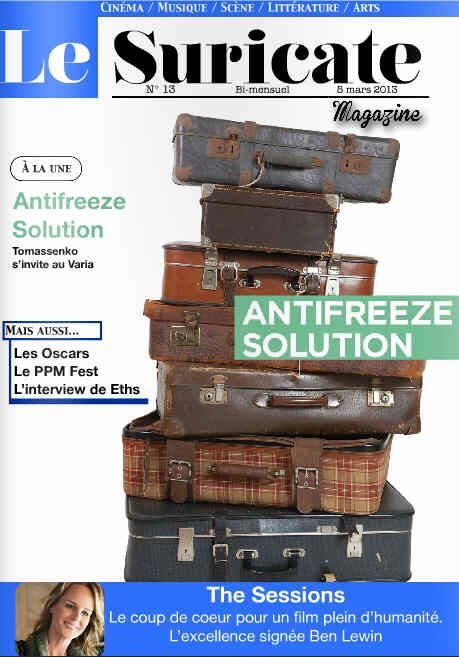 SURICATE | LE magazine side cover Issue 13 5 March 2013