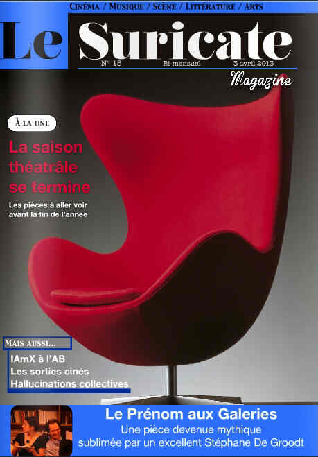 SURICATE | LE magazine side cover Issue 15 3 April 2013