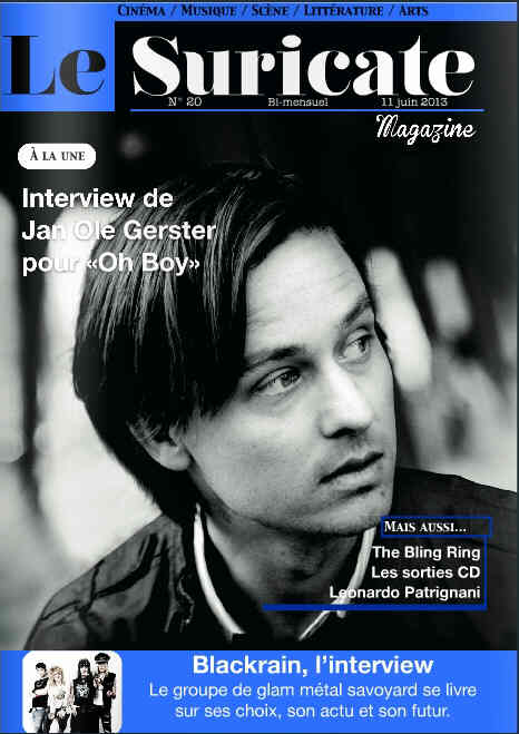 SURICATE | LE magazine side cover Issue 20 11 June 2013
