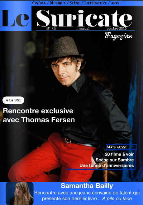 SURICATE | LE magazine side cover Issue 24 October 2013