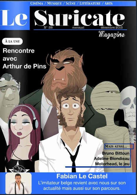 SURICATE | LE magazine side cover Issue 26 December 2013