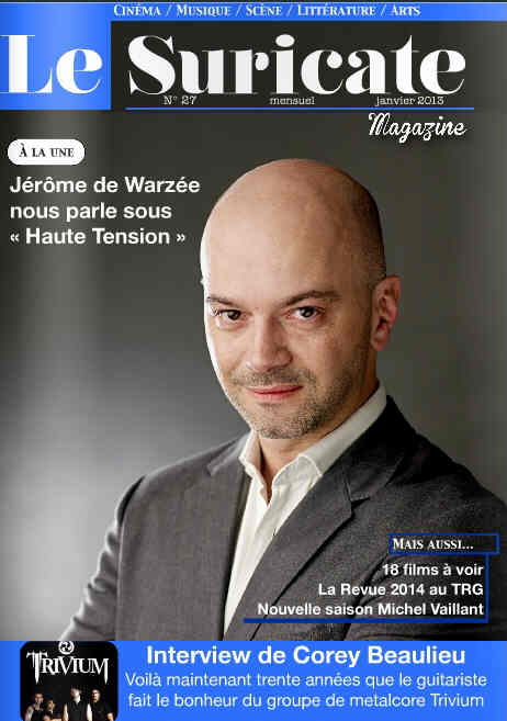 SURICATE | LE magazine side cover Issue 27 January 2014