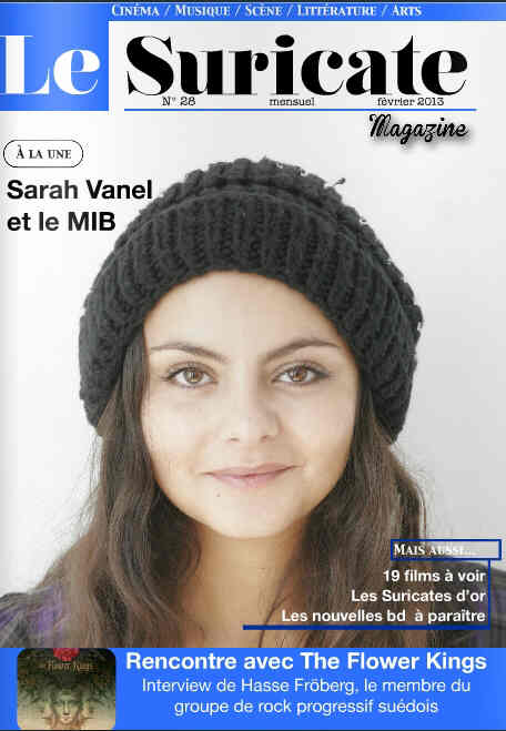 SURICATE | LE magazine side cover Issue 28 February 2014