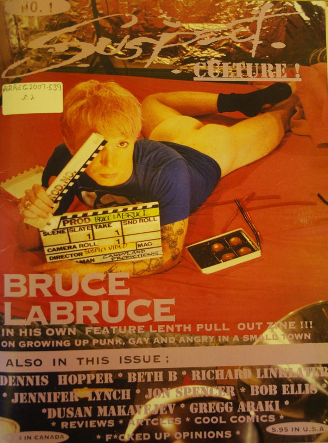 SUSPECT CULTURE magazine side cover Issue 1  1994
