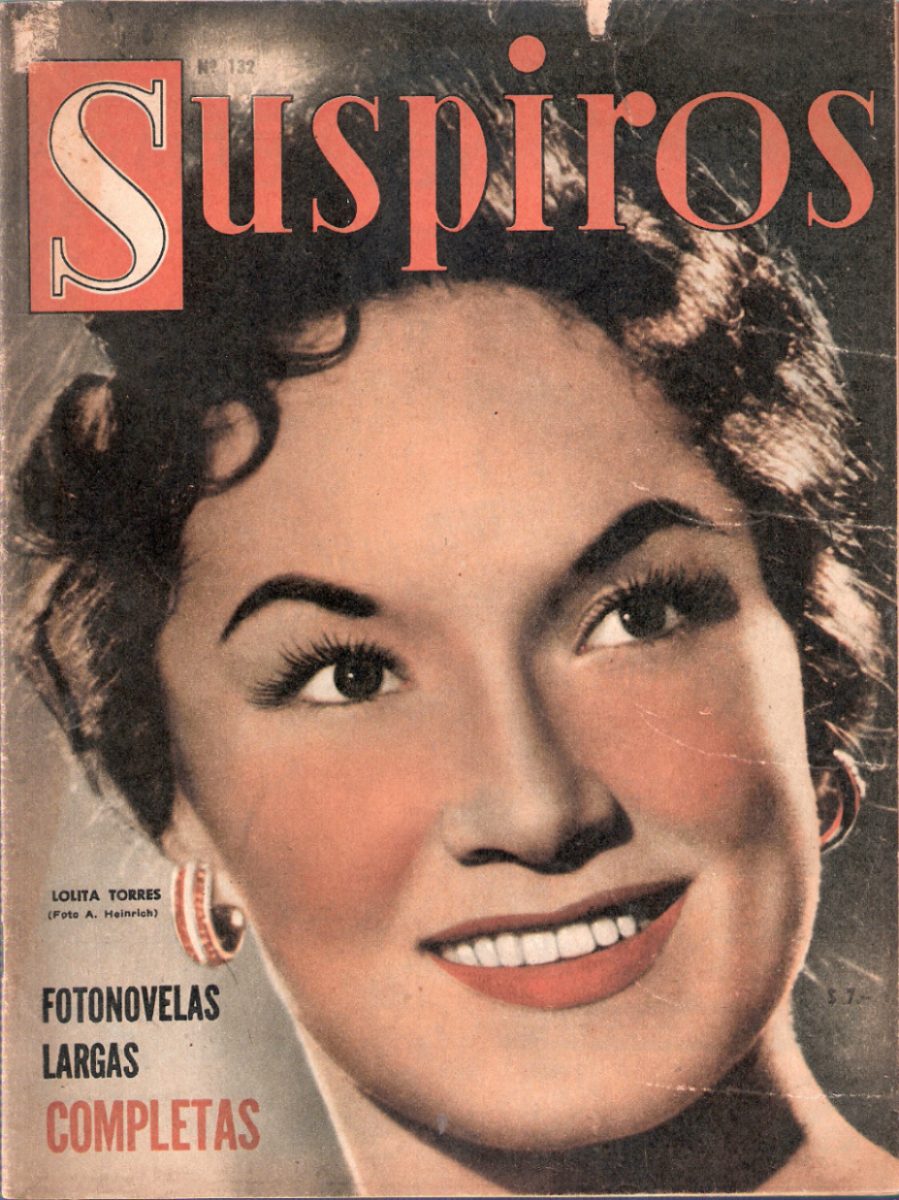 SUSPIROS magazine side cover Issue 132  1960