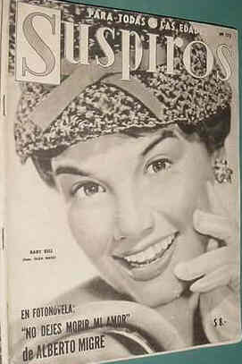 SUSPIROS magazine side cover Issue 175 June 1961