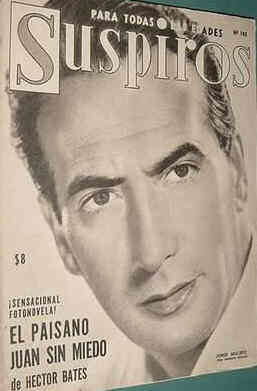 SUSPIROS magazine side cover Issue 185 August 1961