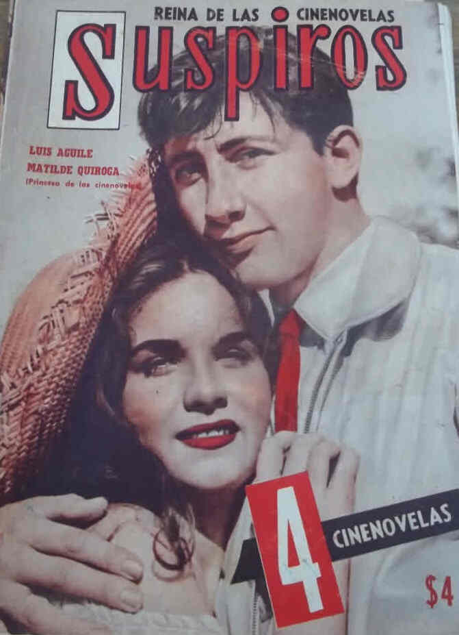 SUSPIROS magazine side cover Issue 42 April 1959