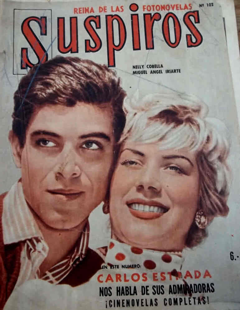 SUSPIROS magazine side cover Issue 102 January 1960