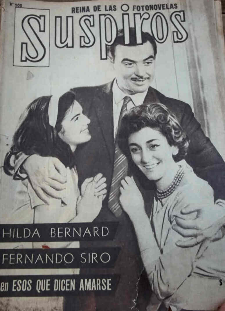SUSPIROS magazine side cover Issue 105 February 1960
