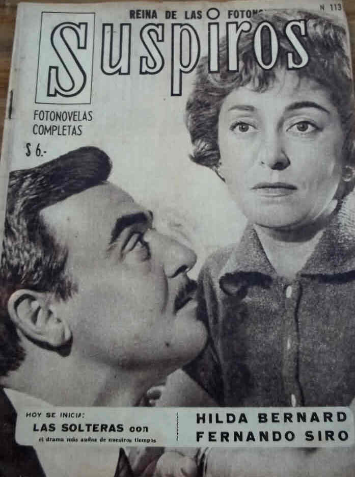 SUSPIROS magazine side cover Issue 113 April 1960