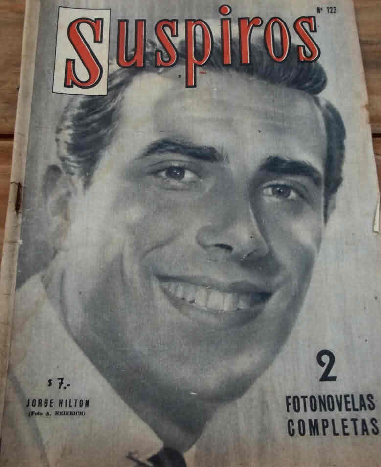 SUSPIROS magazine side cover Issue 123 May 1960