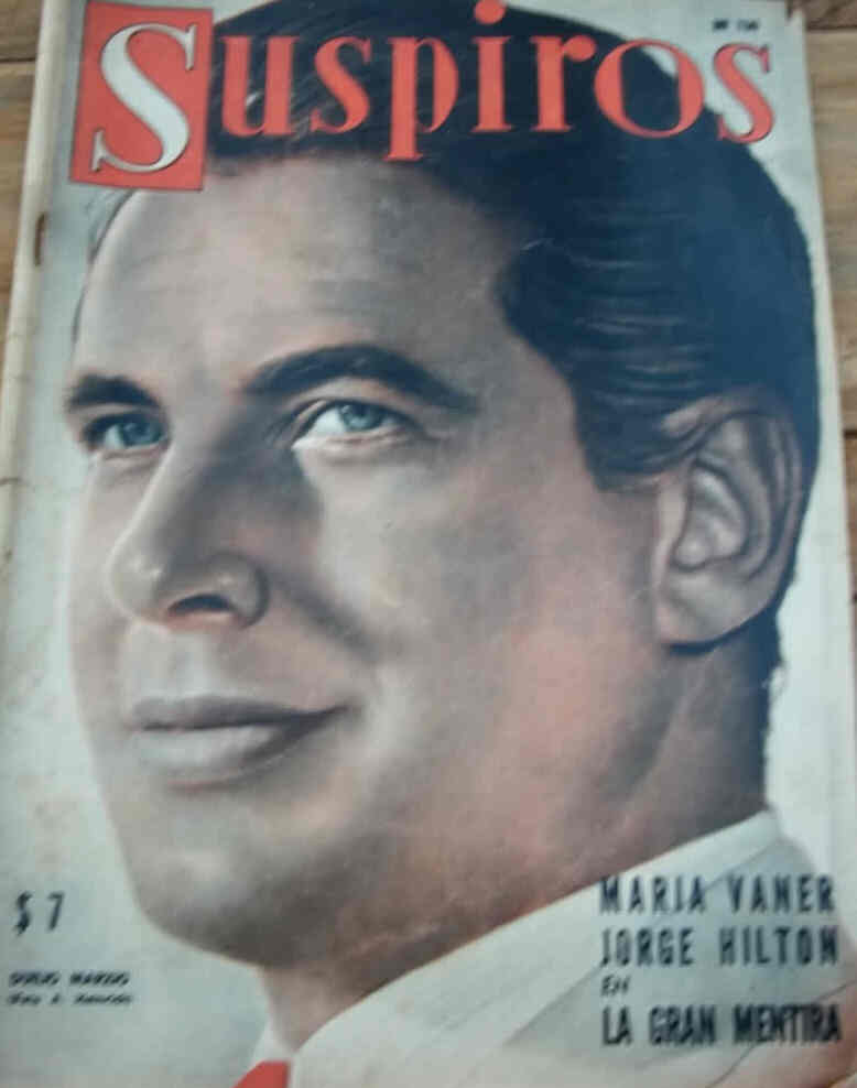 SUSPIROS magazine side cover Issue 130 August 1960
