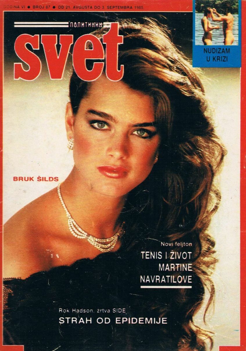 SVET magazine side cover Issue 87 21 August 1985