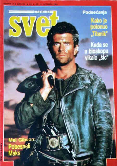 SVET magazine side cover Issue 90  October 1985