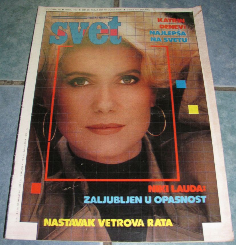 SVET magazine side cover Issue 107 10 June 1986