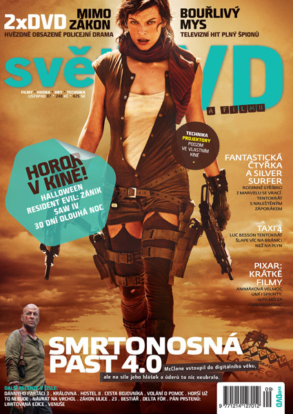 SVET DVD magazine side cover November 2007