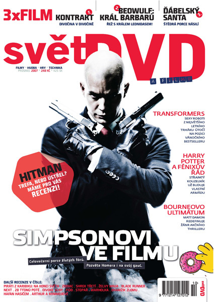 SVET DVD magazine side cover December 2007