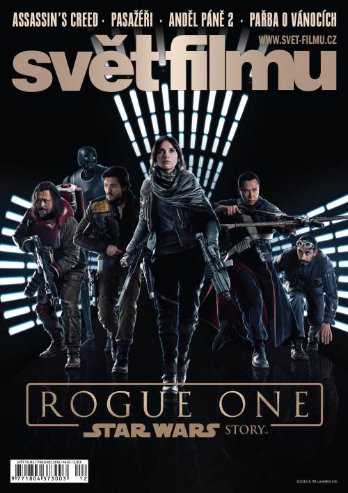 SVET FILMU magazine side cover December 2016
