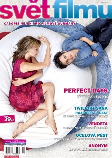 SVET FILMU magazine side cover November 2011